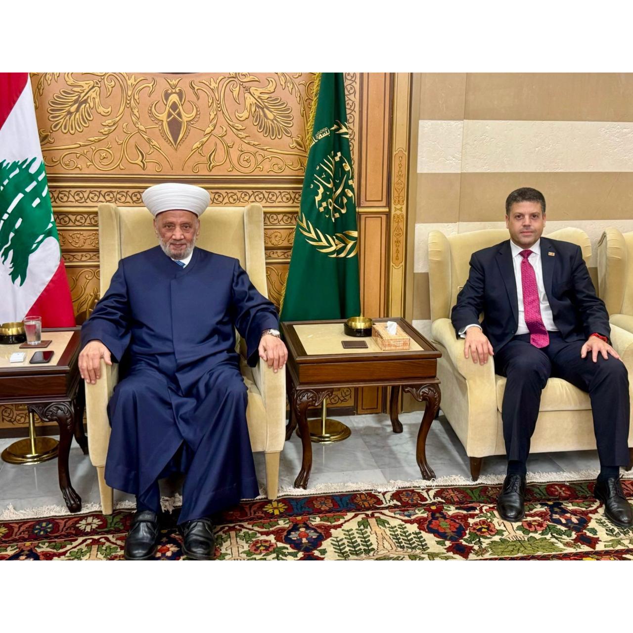 دريان استقبل رئيس مجلس إدارة مرفأ بيروت 