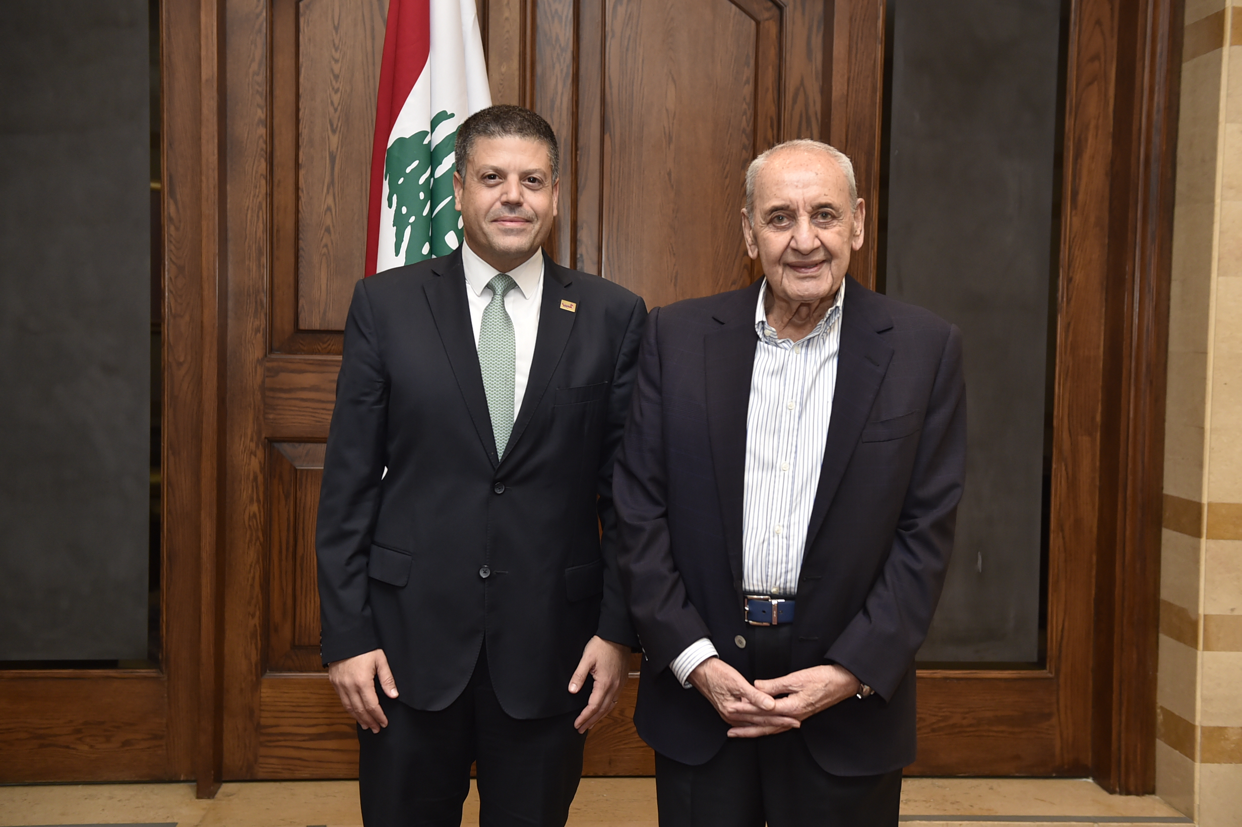 بري التقى رئيس مجلس  إدارة واستثمار مرفأ بيروت