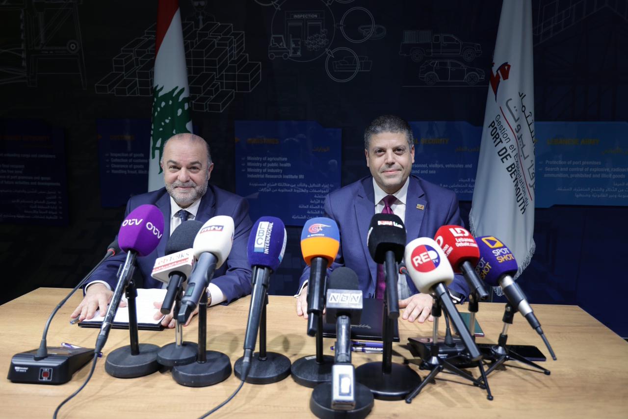 مذكرة تفاهم بين إدارة مرفأ بيروت ومجلس الإنماء والإعمار لتطوير مشاريع استراتيجية وحيوية