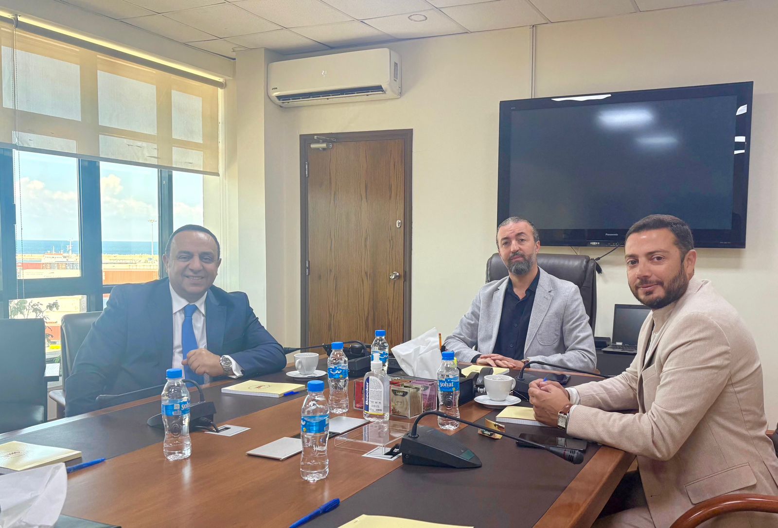 عيتاني وفتوح يناقشان آفاق الشراكة بين اتحاد المصارف العربية ومرفأ بيروت